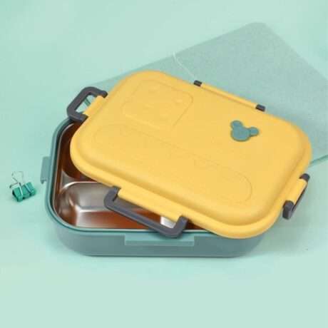 Three compartment lunchbox online - Tiny Grews