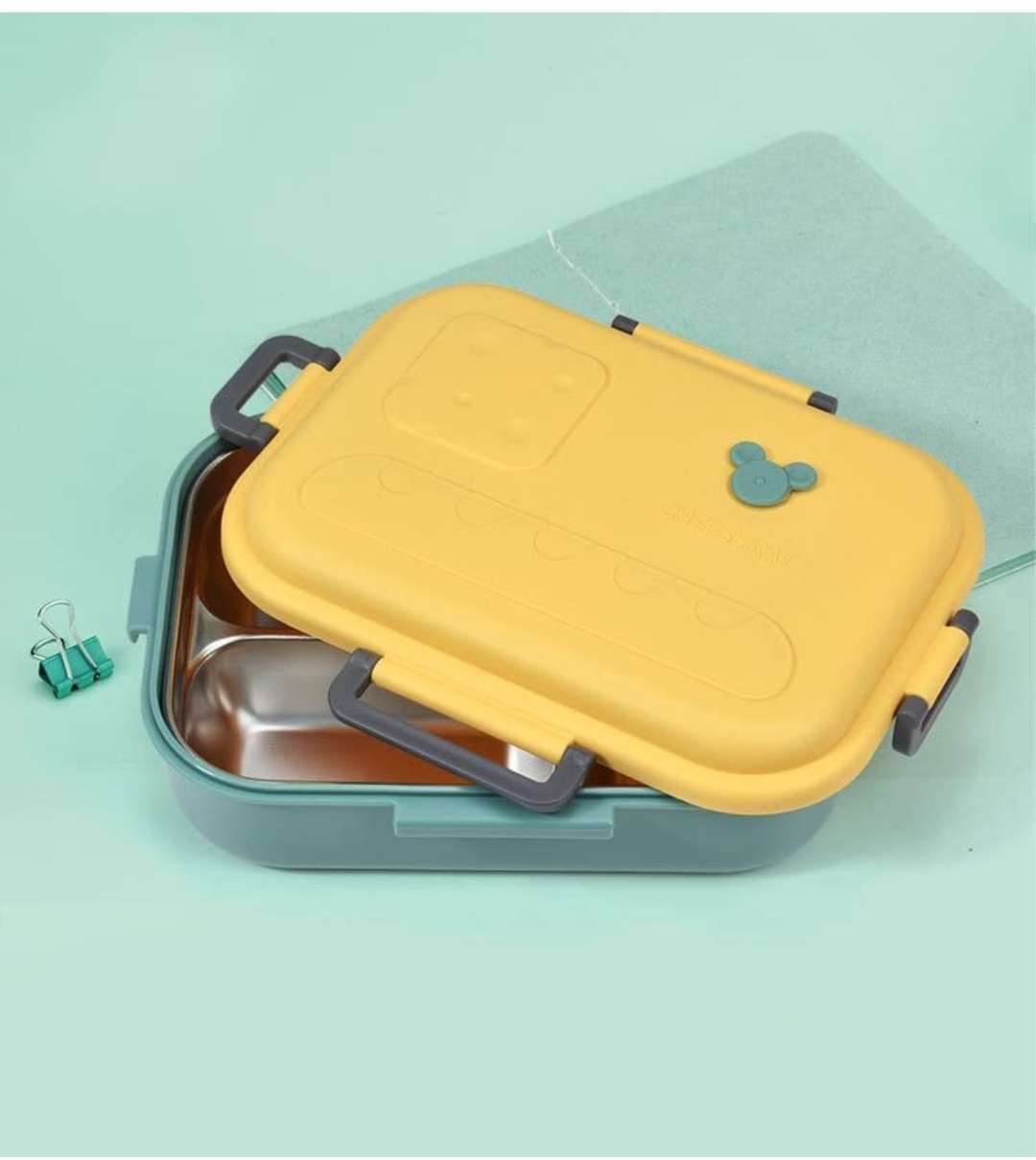 Three compartment lunchbox online - Tiny Grews