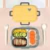 3 compartment insulated lunch box online - Tiny Grews