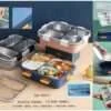 Three compartment Durable insulated lunch boxes- Tiny Grews