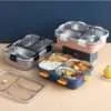 Three compartment lunchbox online - Tiny Grews