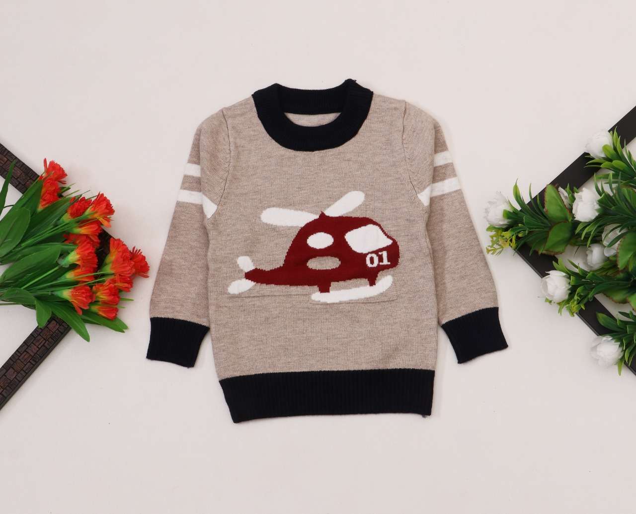 Boys Sweater -Tiny Grews