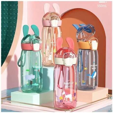 Cartoon Print water Bottle for kids | Kids wear Online - Tiny Grews