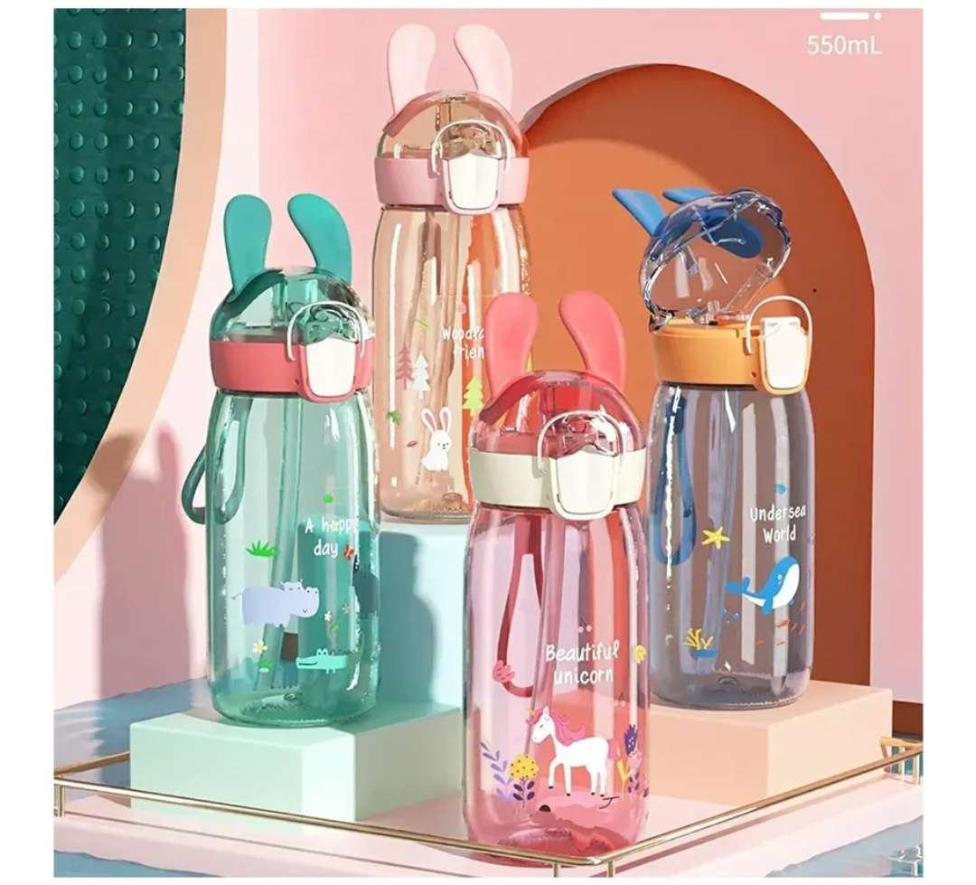 water bottle 550 Cartoon Print water Bottle for kids | Kids wear Online - Tiny Grews