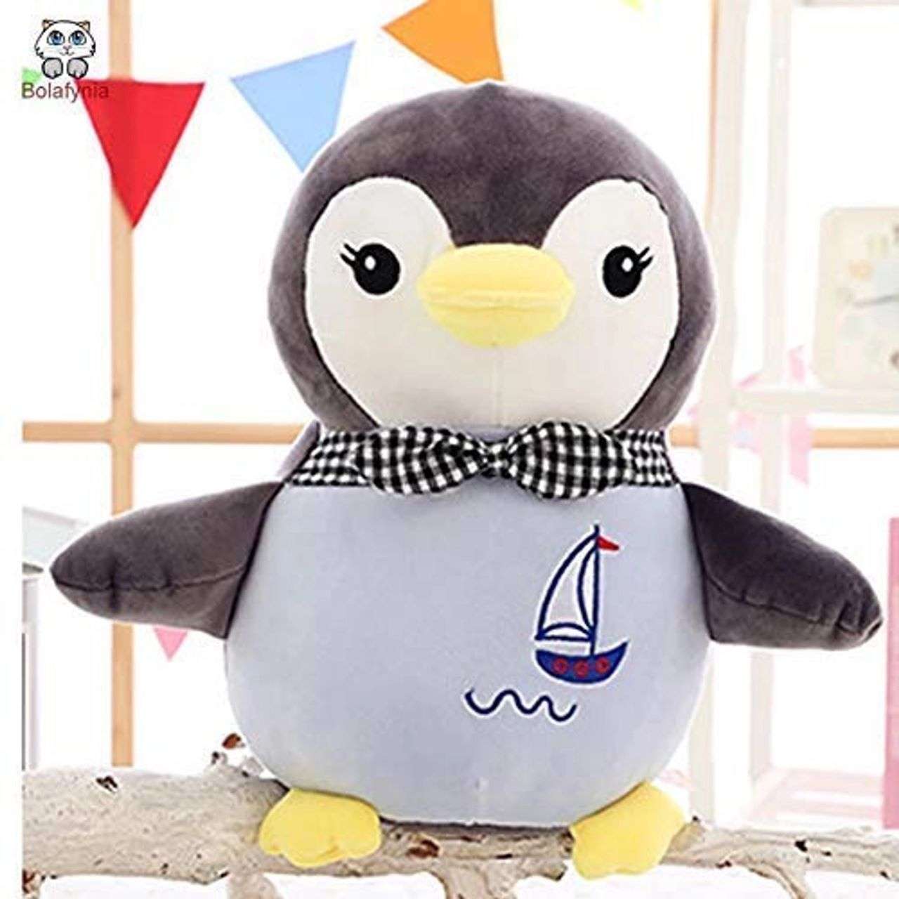 Cute Muffler Pengiun soft toys - Tiny Grews