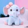 elephant bow 4 Elephant with Bow Soft Stuffed Plush Toy -Tiny Grews