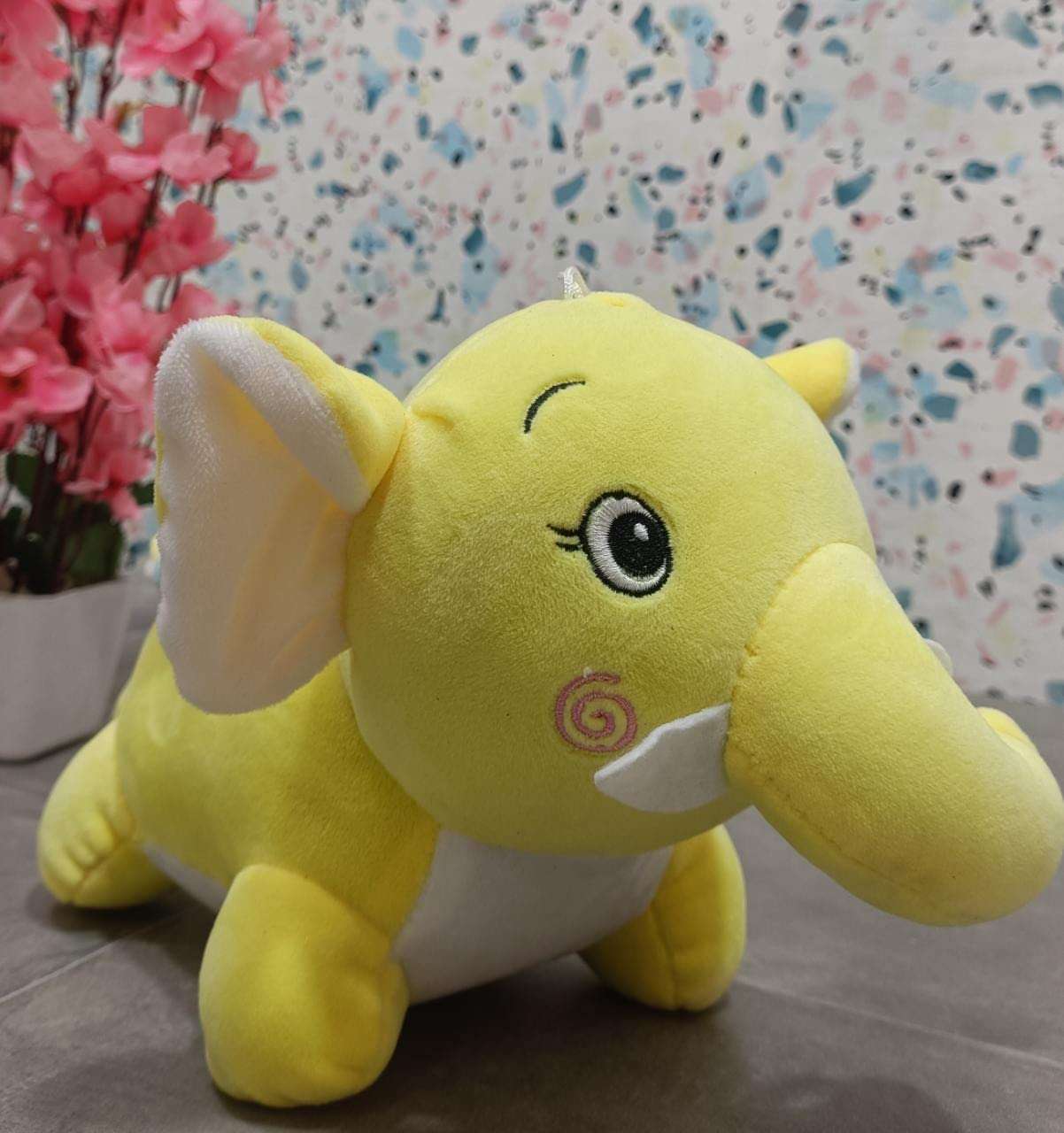 Flying elephant soft toy - tiny Grews