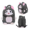 grey cat flap bag