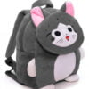 grey cat flap bag